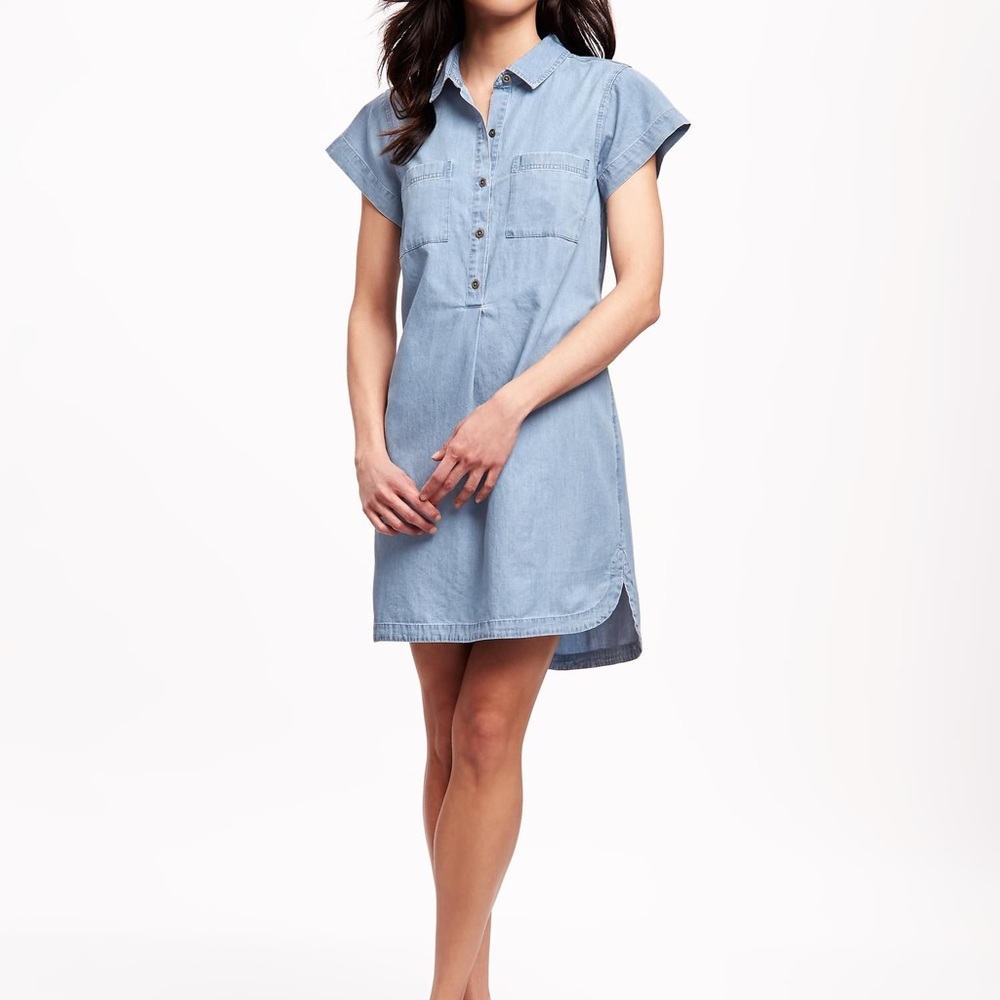 Old Navy Chambray Dress